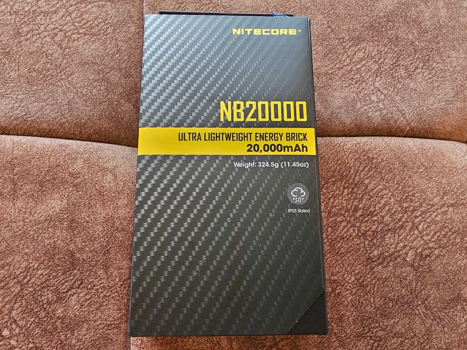 Power bank "Nitecore NB20000" 20 000 mah - 35 000 т.