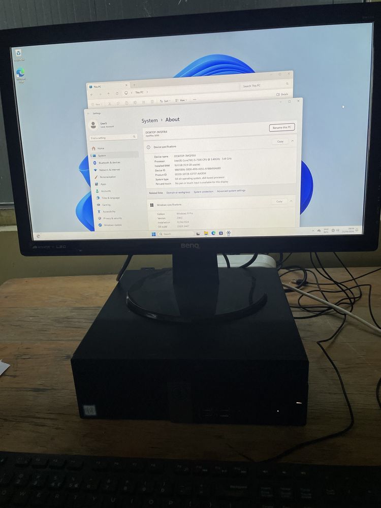 Calculator Dell i5 si monitor Benq