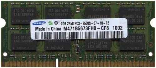 Memorii RAM DDR3 2GB PC3-8500 1066Mhz SODIMM