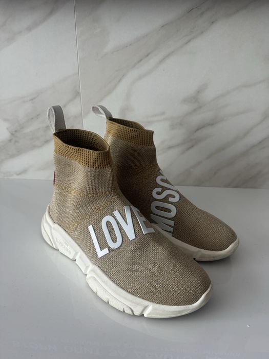 Love moshino дамски обувки 38 номер - носени 4 пъти