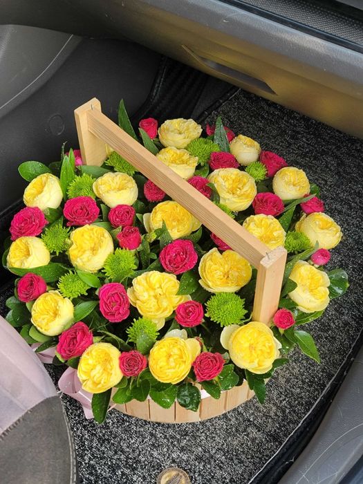 Цветы по оптовым ценам. Шикарные букеты почти даром. От 450.000сум