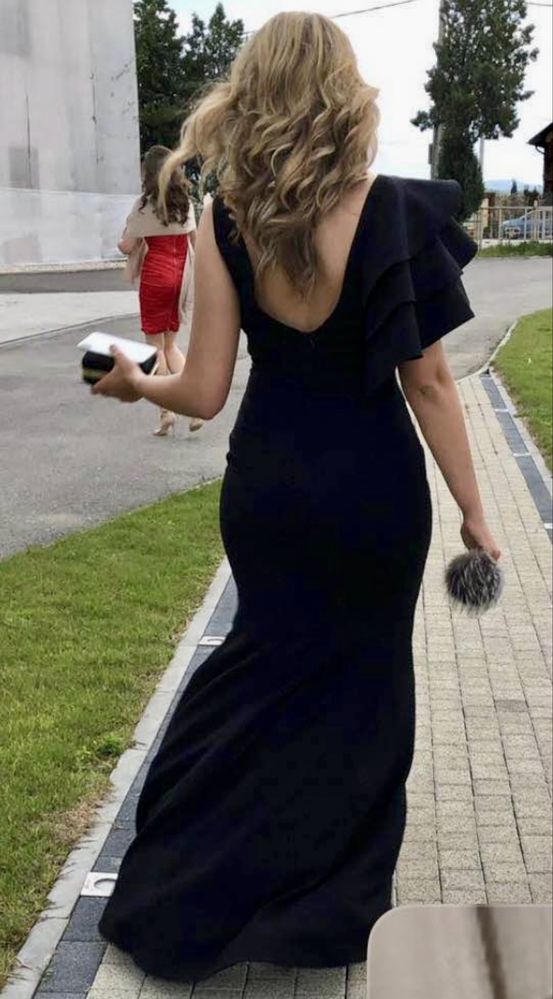 Rochie de seară elegantă – mărimea 38, stare impecabilă