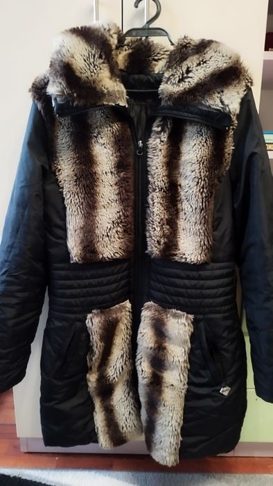 Черно женско яке bratan