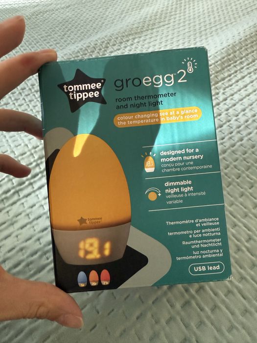 Термометър и лампа за стая Tommee Tippee GroEgg 2