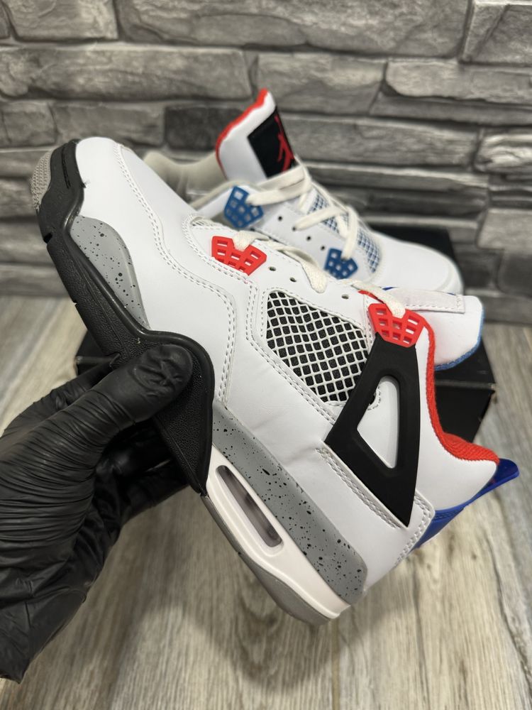39-44 Jordan 4 Retro What The