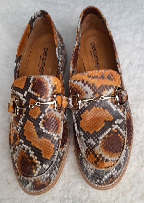 Mocasini Piero Zamagni piele piton