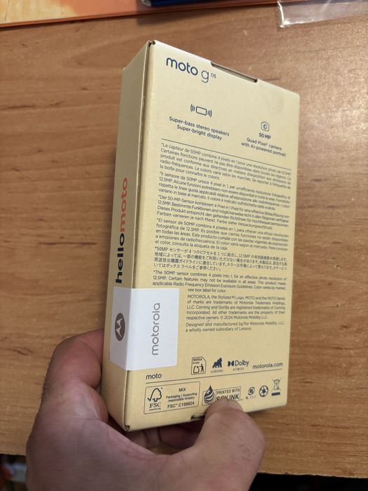 Motorola g05-Нова!