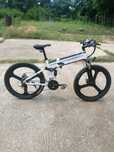 Bicicleta Electrica Samebike LO26,Alba