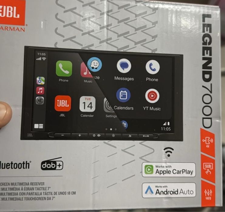 Jbl Legend 700D, Navigatie auto 7 “, Apple carplay, android auto
