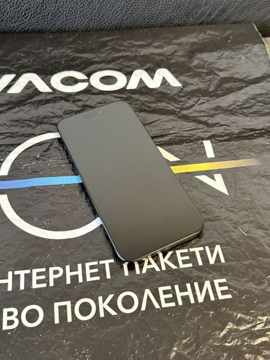 ***КАТО НОВ 256GB iPhone 15 Pro Max Vivacom гаранция до 25г  Titanium