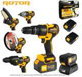 Autofiletanta Multifunctionala 5 in 1 pe acumulator ROTOR RTS2