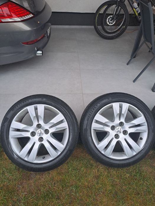 Jante peogeot 5008,3008, cu anvelope de iarna michelin