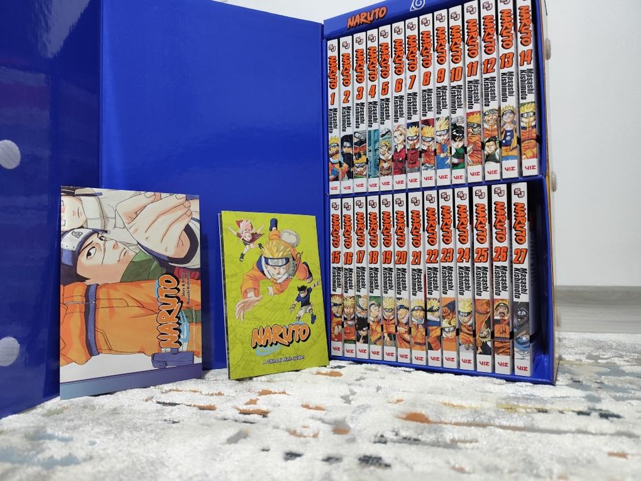 Naruto Manga Box Set 1 - Vol. 1-27