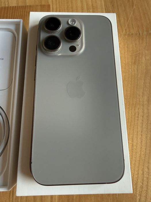 Iphone 15 pro Natural Titanium 128Gb
