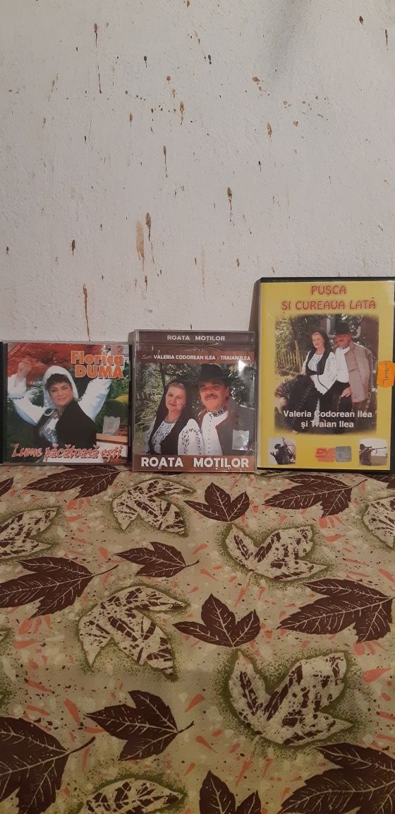 Discuri și cd-uri muzică populară.