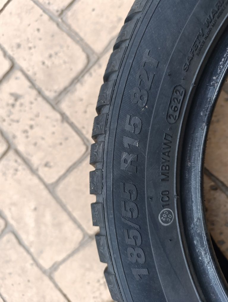 Гуми 185/55/15 Kumho m+s,dot 2622