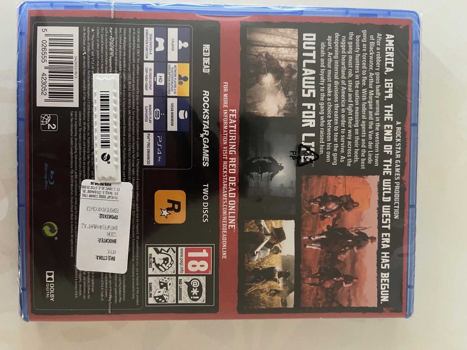 Red Dead Redemption 2 Чисто Нова Неразопакована