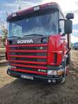 Camion forestier Scania 580