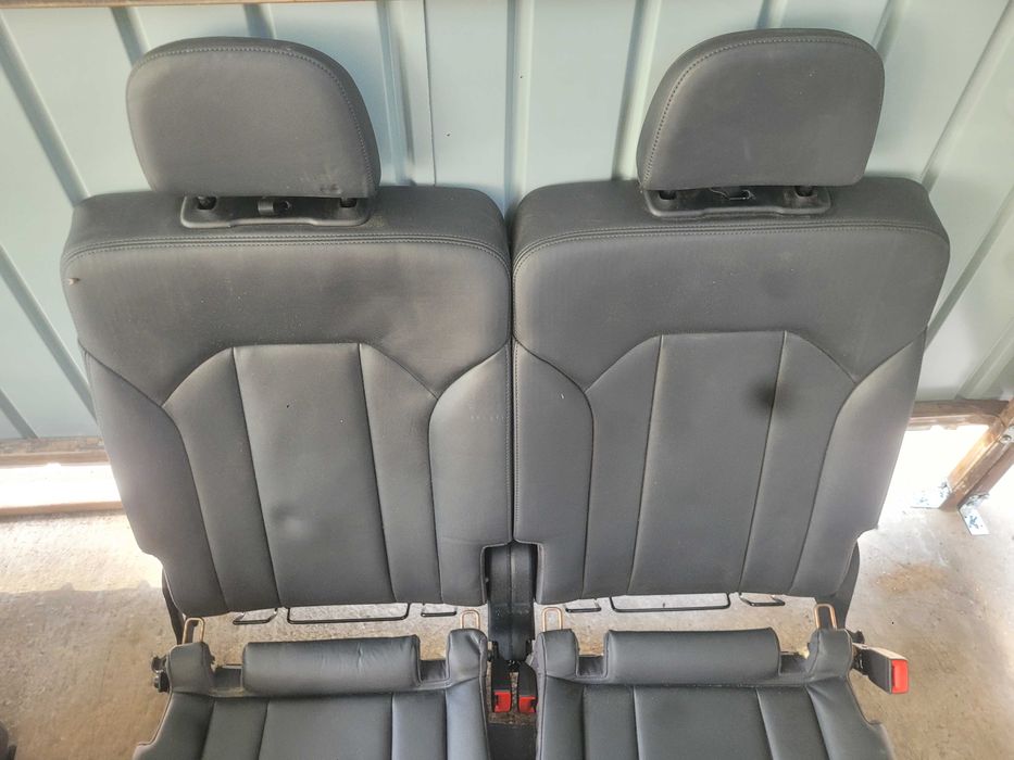 Scaune bancheta Audi Q7 4M 2016-2022 locurile 6 si 7  Piele