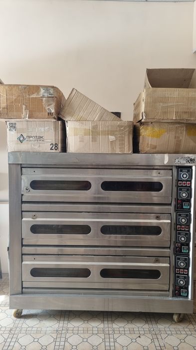 Продам ,  печь электрическая   9 противней и  газ 6 противней