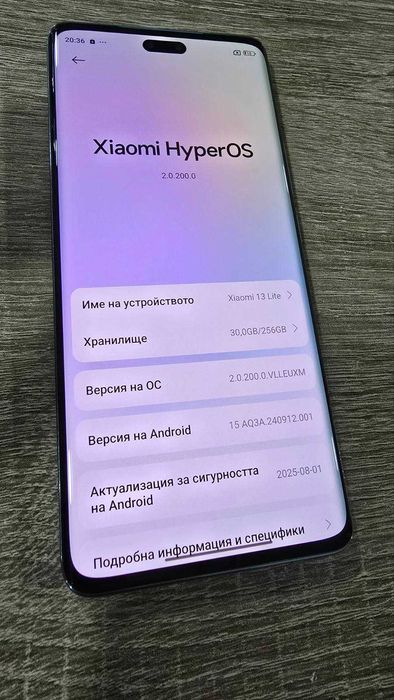 Xiaomi 13 Lite 5G 256GB 8GB RAM Dual