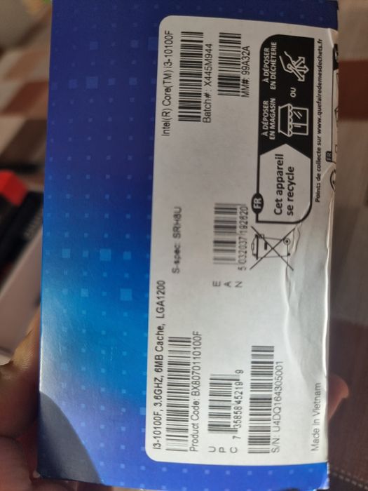 Procesor I3-10100F LGA 1200