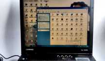 Compaq Evo N400C Intel Pentium 3 III 256MB Лаптоп Windows 98