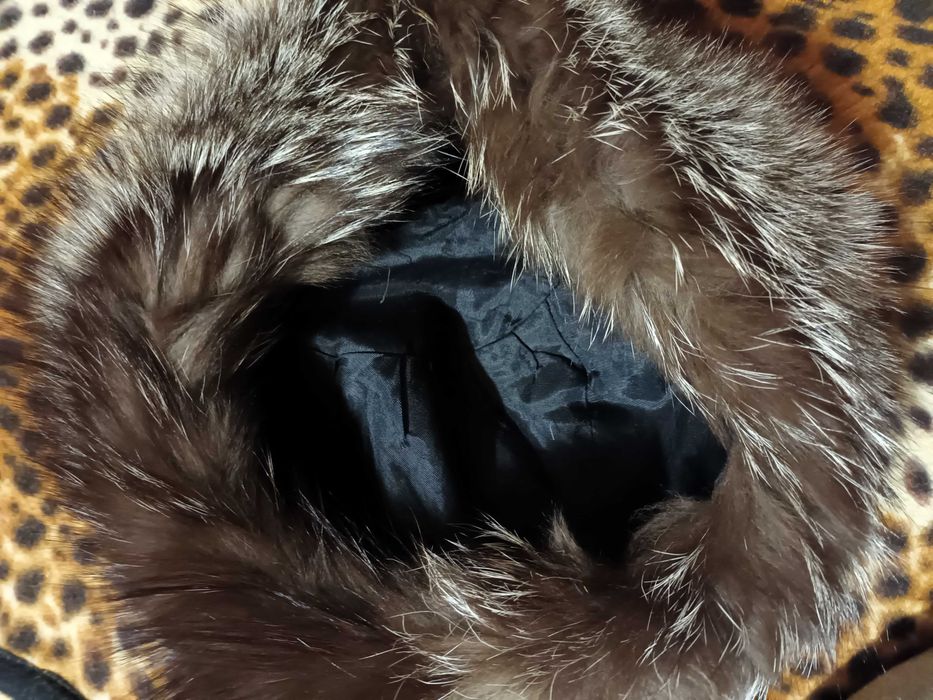 Caciula noua din vulpe argintie