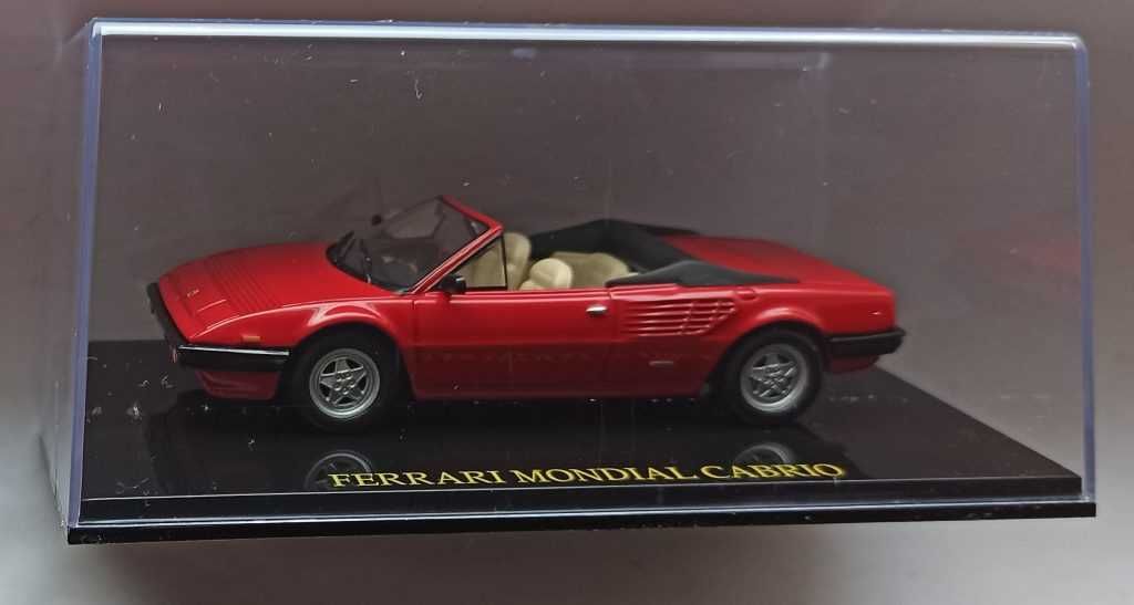 Macheta Ferrari Mondial QV Cabrio 1985 - Altaya 1/43