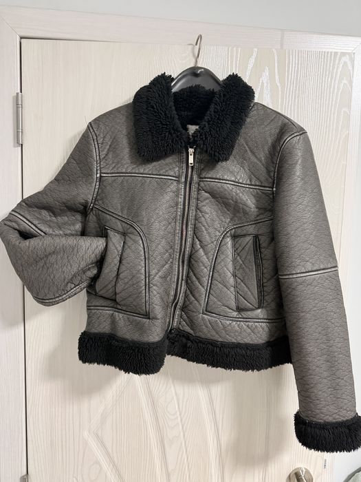 Кожено зимно яке
