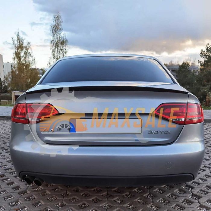Audi A4 B8 спойлер за багажник лип за задна броня тунинг