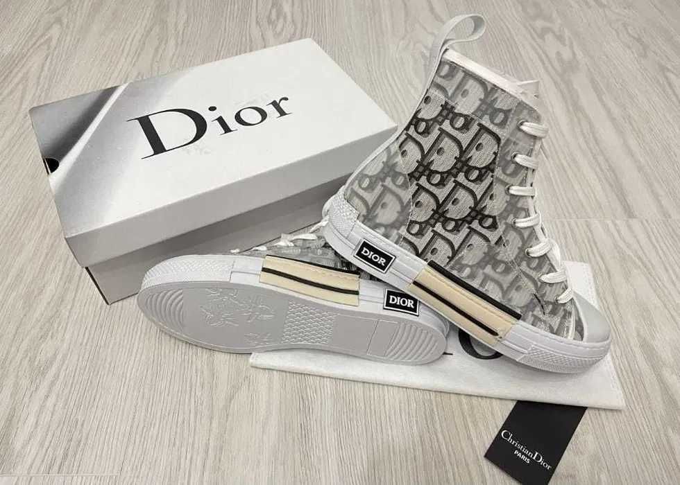 Adidasi Dior B 23 High Top Sneakers | Noi | Full Box