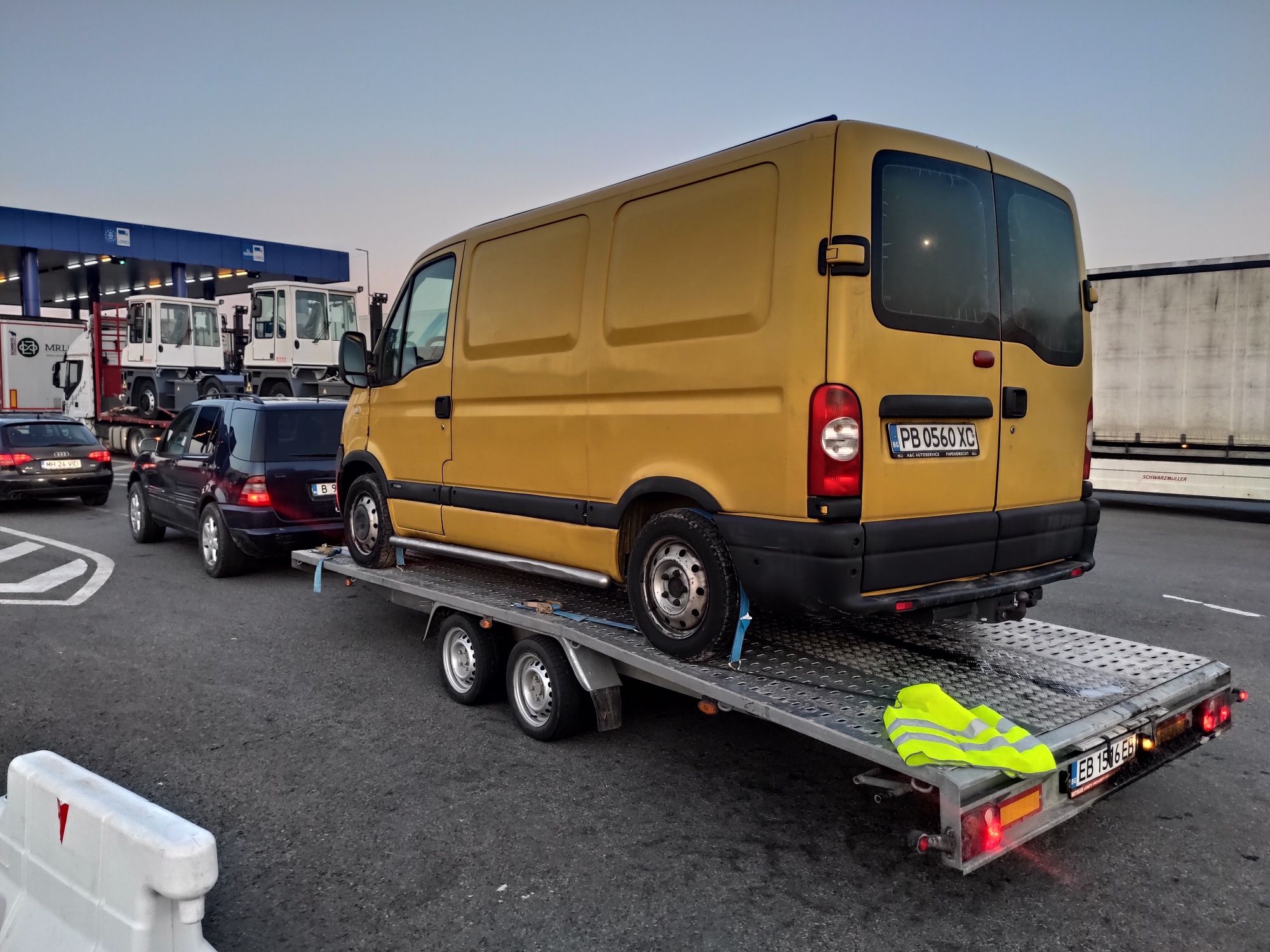 Tractari auto Bulgaria -Romania  Road Assistance bulgaria