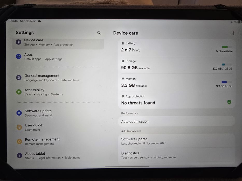 Продавам таблет Samsung A9+ 128/8
