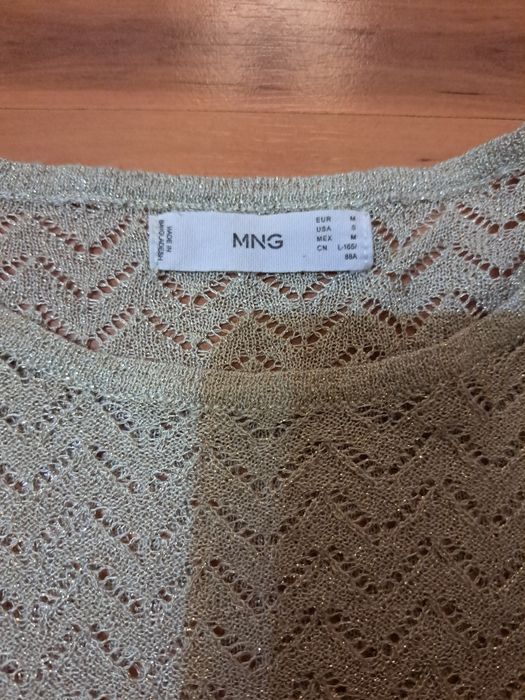 Блузка с къс ръкав Mango