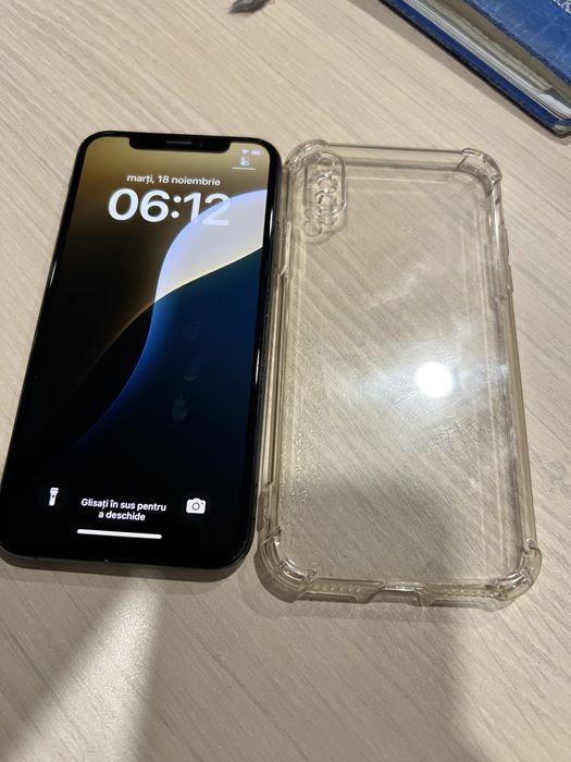 Iphone XS 64gb stare impecabila baterie 100% ,cablu date+incarcator