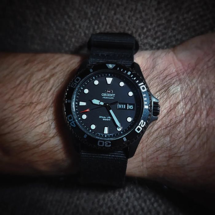 Vand Orient Ray Raven II +curele
