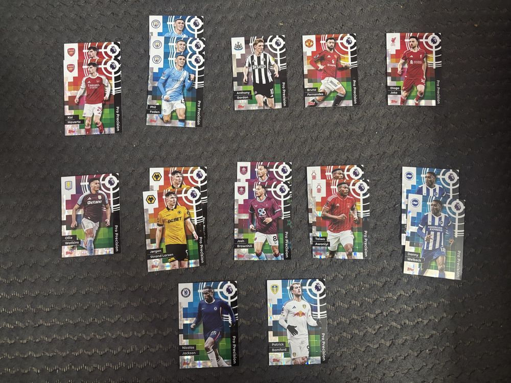 Продавам карти Topps Premier League 25/26