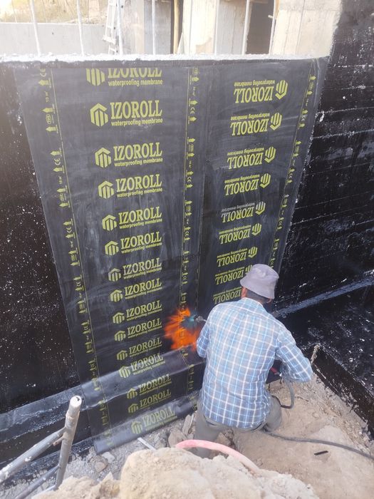 Gidro izalatsiya terrasa гидроизоляция
