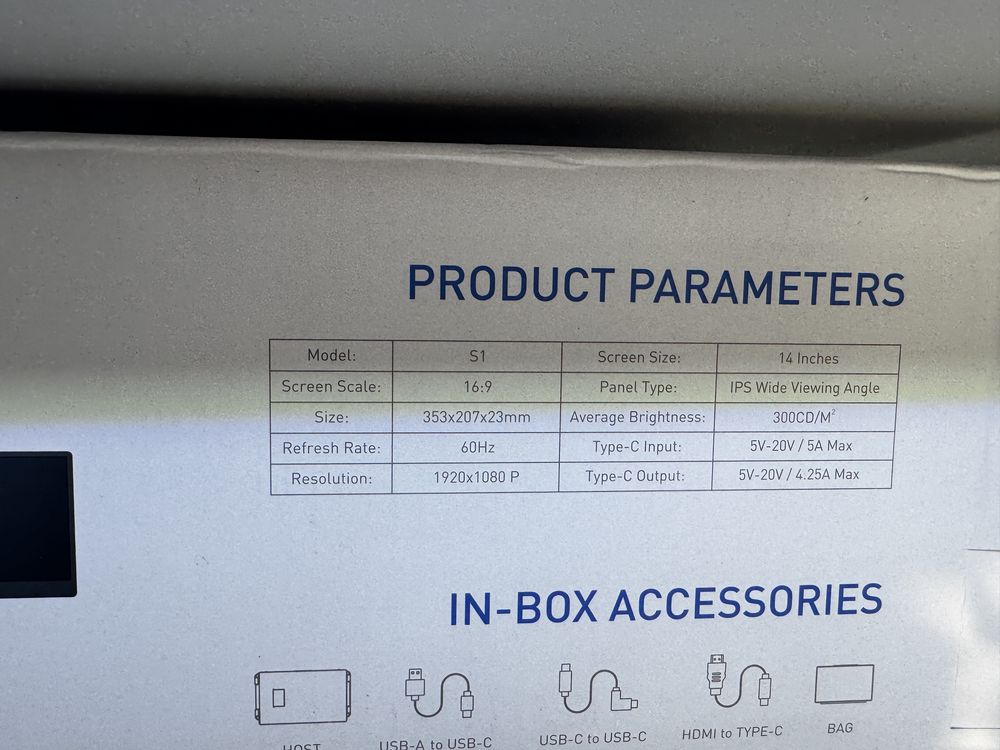 Dualscreen Laptop screen extender S1