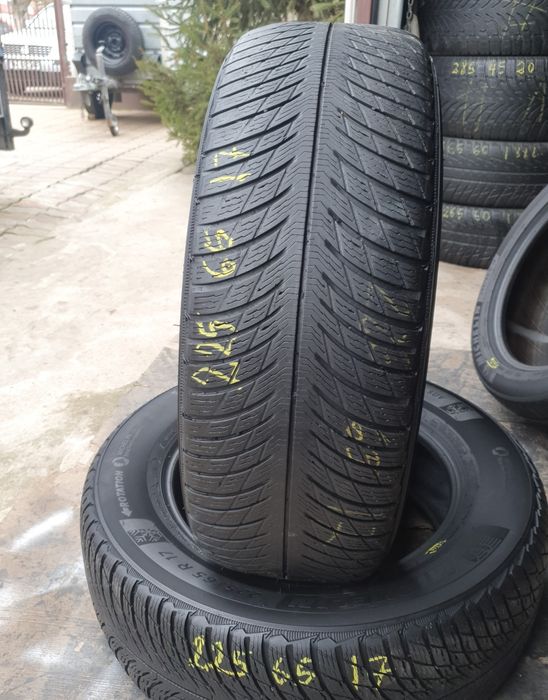 2 Anvelope Michelin 225 65 R17 M/S  Stare Perfectă DOT 3820.