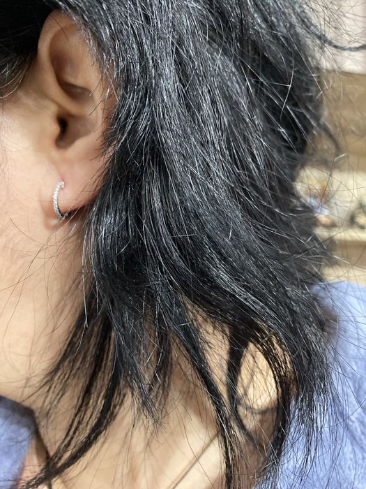 Cercei diamante 1500 lei