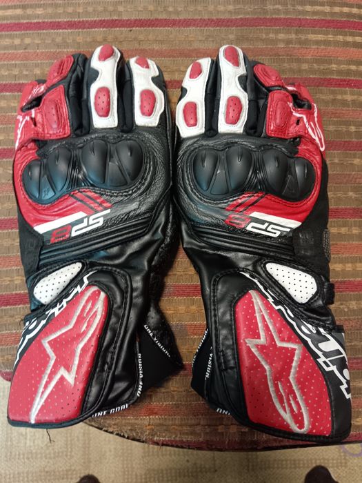 Кожени мото ръкавици Alpinestar 2XL