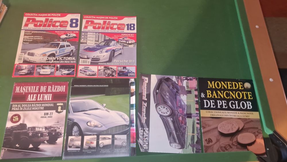 Biblioraft+Reviste Colectie "Masini De Legenda"+ alte colectii