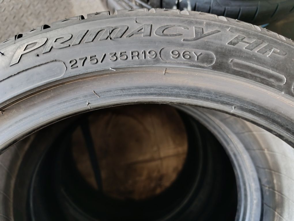 Două anvelope de vara 275 35 19 Michelin Primacy HP Runflat