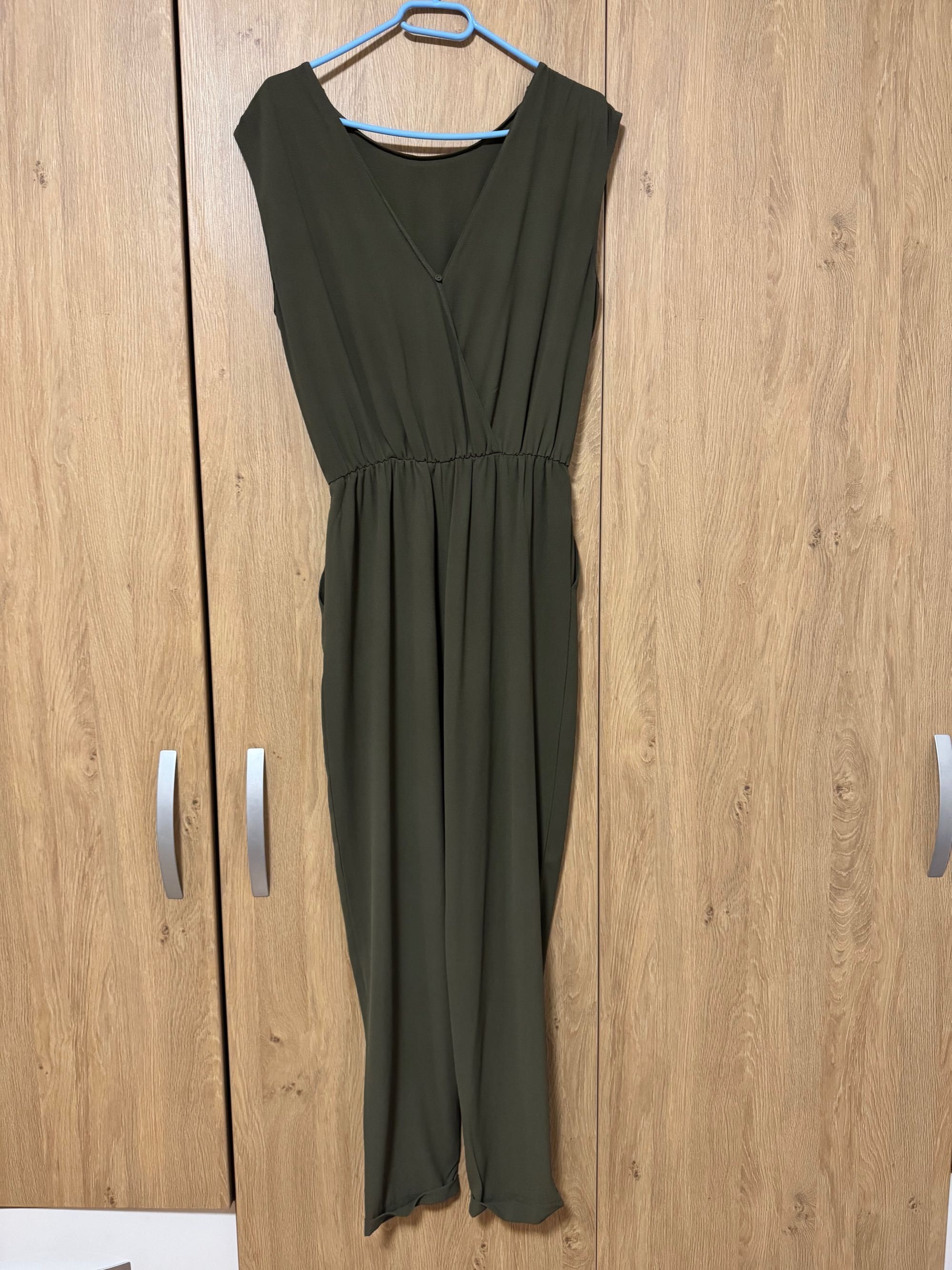 Зелен дълъг гащеризон Zara