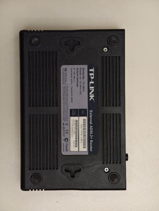 TP-Link TD-8810 ADSL2+ роутер