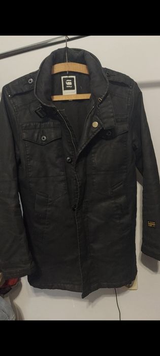 Geaca neagra de barbati de brand G-Star Raw/ stil Zara Diesel Raw