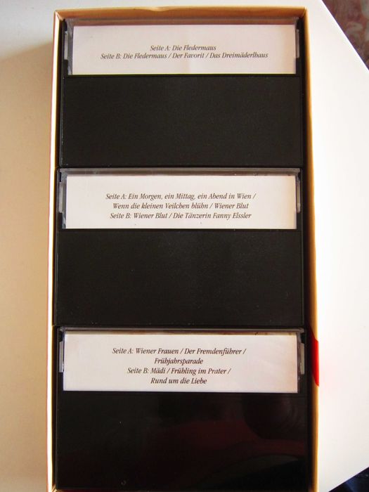 cadou rar Reperele Operetei Vieneze 3 casete audio noi, Germany 1998