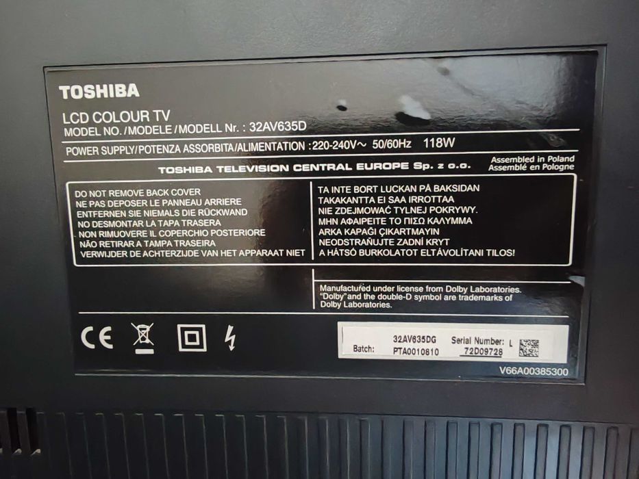 Телевизор Toshiba
